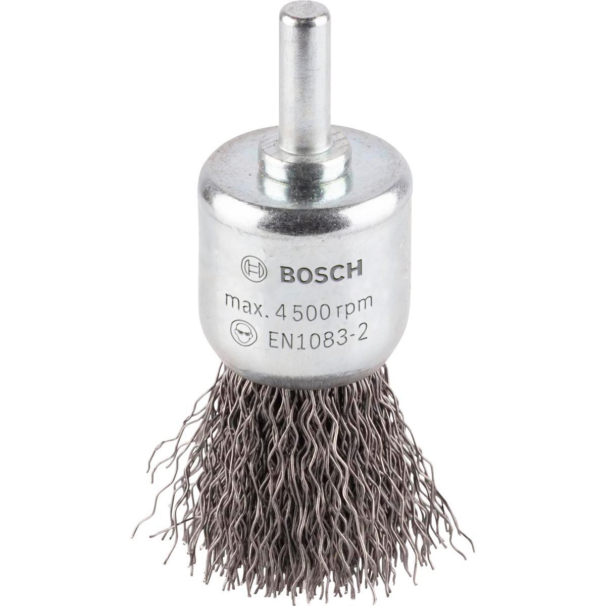 Ändborste Bosch m tapp - TOPPSTÅLBORSTE 25MM BOSCH 1609200269