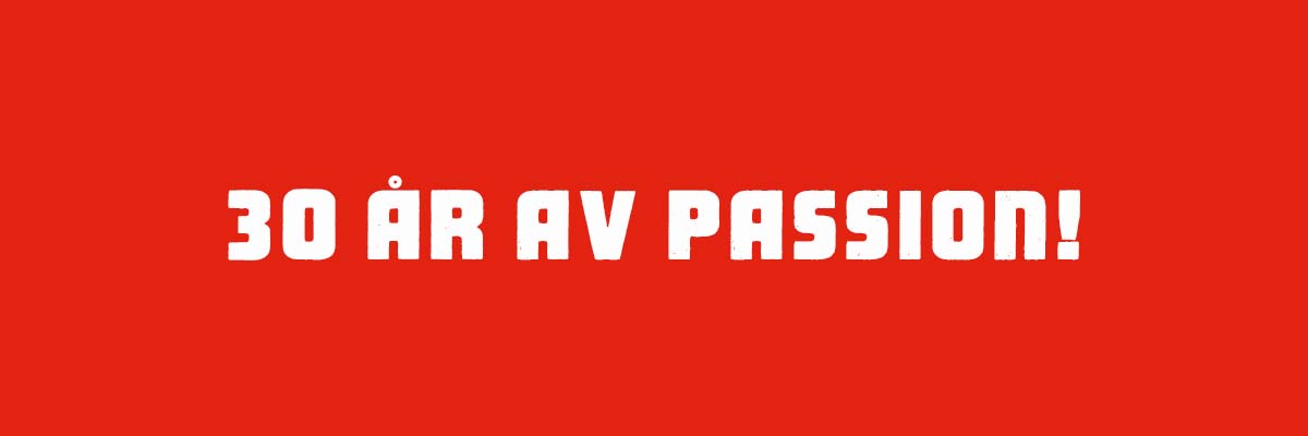 bannerbild, 30 år av passion