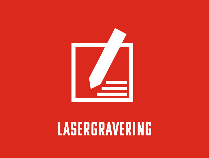 informationsbild, lasergravering