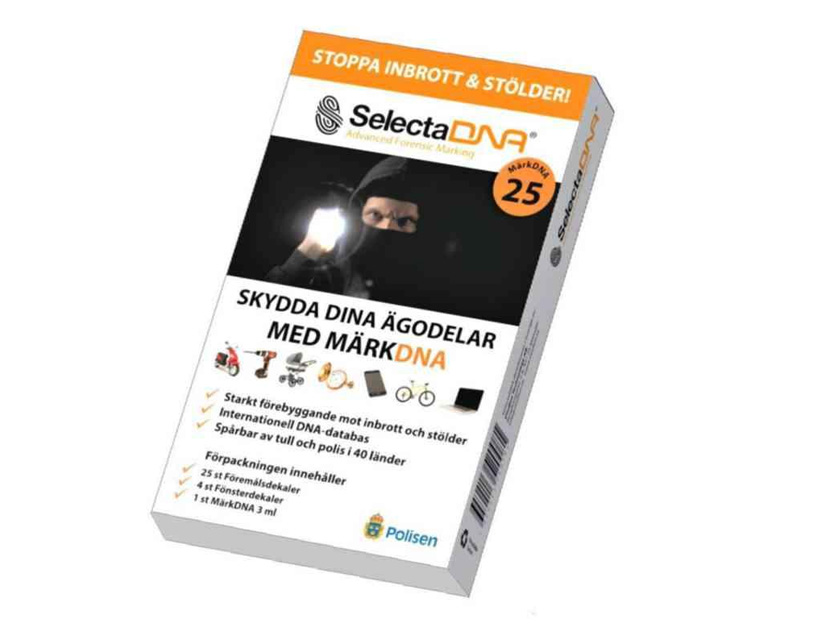 framsidan av selecta dna förpackning
