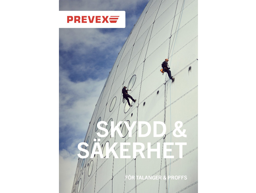 framsida på prevex skydd och säkerhetskatalog