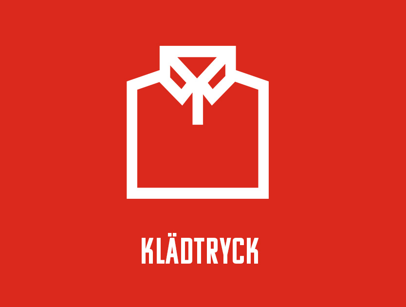 informationsbild klädtryck